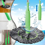 Self-Twisting Water Rotating Mop – Hands-Free Quick Cleaning!